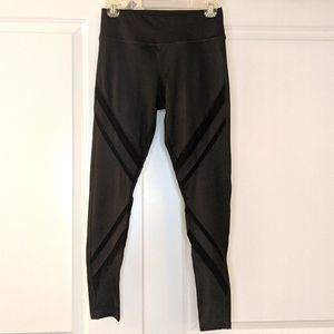 Forever 21 Active Mesh Panel Leggings